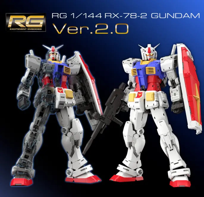 [PREORDER] RG 1/144 RX-78-2 GUNDAM Ver.2.0