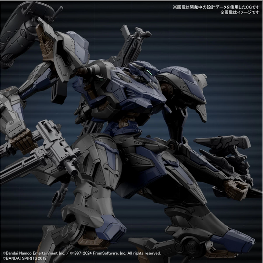 [PREORDER] 30MM ARMORED CORE Ⅵ FIRES OF RUBICON SCHNEIDER NACHTREIHER/40E STEEL HAZE