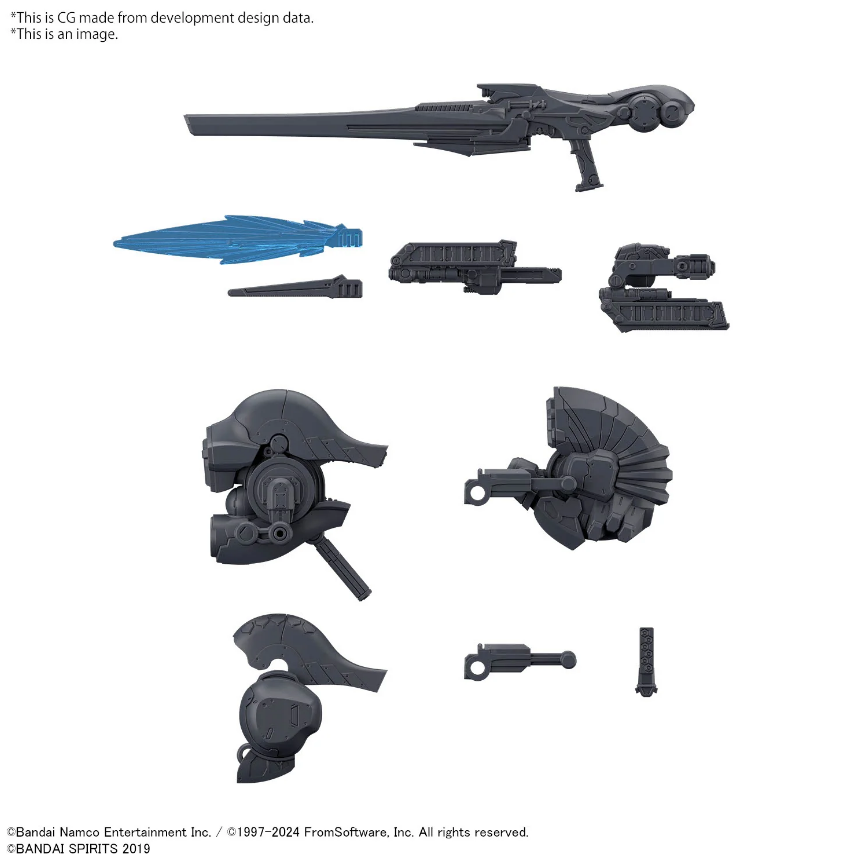 [PREORDER] 30MM OPTION PARTS SET ARMORED CORE Ⅵ FIRES OF RUBICON WEAPON SET 01