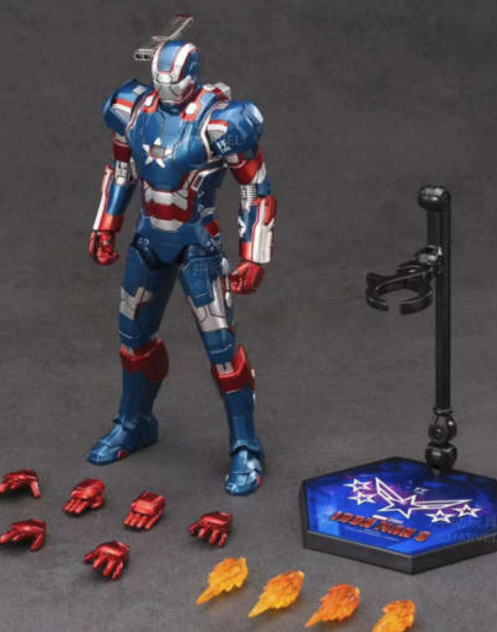 [PREORDER] ZD TOYS 1/10 Iron Man 3 IRON PATRIOT 1.0