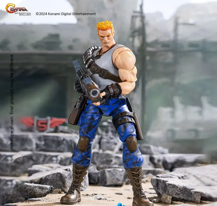 [PREORDER] HIYA Toys 1/12 Contra EBC0319 Bill Rizer