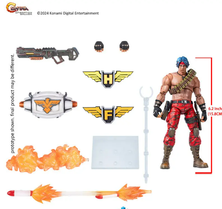 [PREORDER] HIYA Toys 1/12 Contra EBC0320 Lance Bean