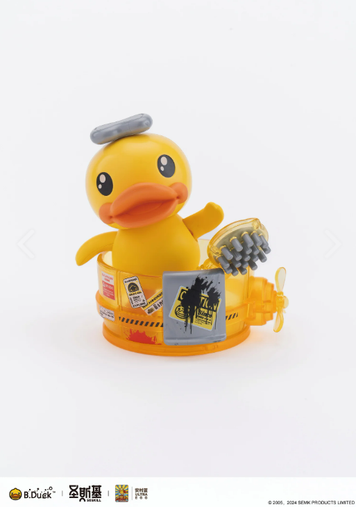 [PREORDER] YoloPark SOSKILL ULTRA EGG B.Duck Spa Duck 19th ANNIVERSARY Black Knight Limited Edition