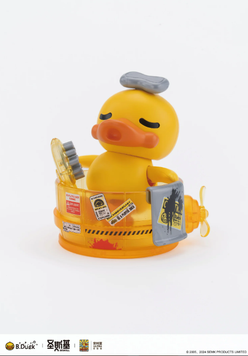 [PREORDER] YoloPark SOSKILL ULTRA EGG B.Duck Spa Duck 19th ANNIVERSARY Black Knight Limited Edition