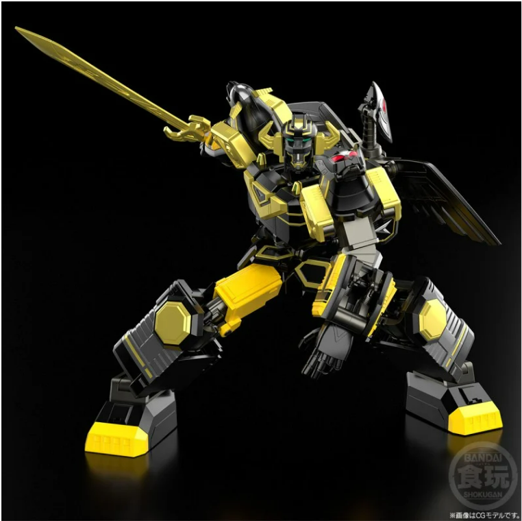 [PREORDER] JPY7200 SMP [SHOKUGAN MODELING PROJECT] SEIJŪ GATTAI GINGAIŌ BLACK VERSION