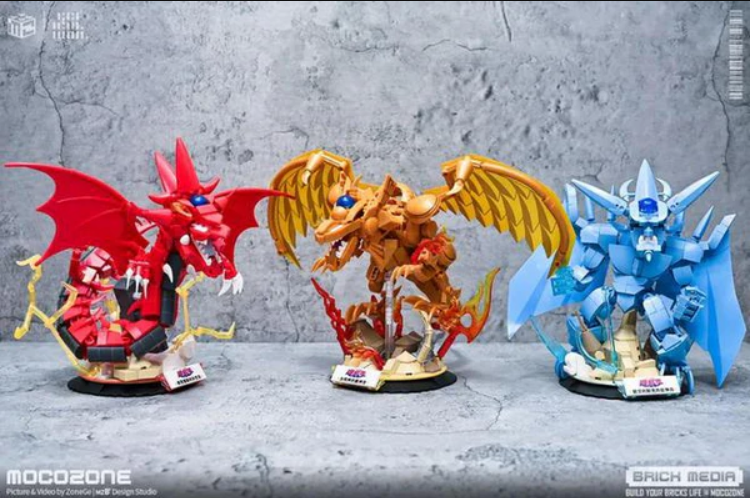 [PREORDER] Yu-Gi-Oh Sun God Winged Dragon Building Blocks (AB0043)