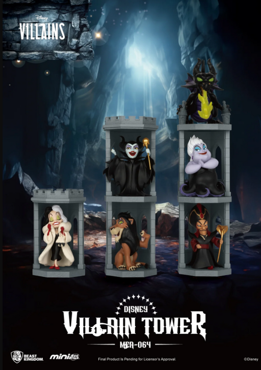 [PREORDER] MEA-064 Disney Villain Tower Series Blind Box Set(6PCS)