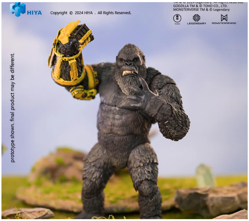 [PREORDER] HIYA 16cm Godzilla x Kong: The New Empire - Kong B.E.A.S.T. Glove ver. EBG0433