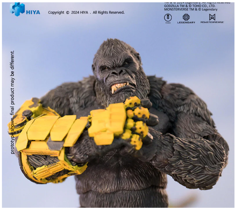 [PREORDER] HIYA 16cm Godzilla x Kong: The New Empire - Kong B.E.A.S.T. Glove ver. EBG0433