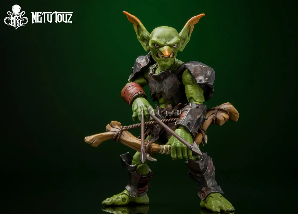 [PREORDER] Mety toyz Adventurer's World Goblin Warrior Miles Iron Shield