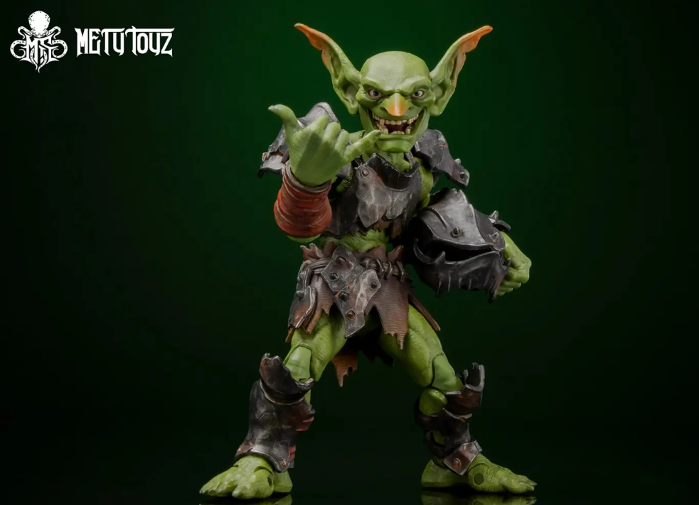 [PREORDER] Mety toyz Adventurer's World Goblin Warrior Miles Iron Shield