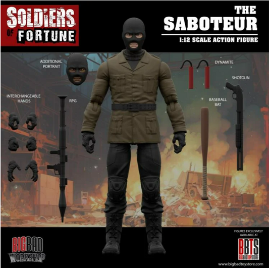 [PREORDER] Soldiers of Fortune The Saboteur 1/12 Scale Action Figure