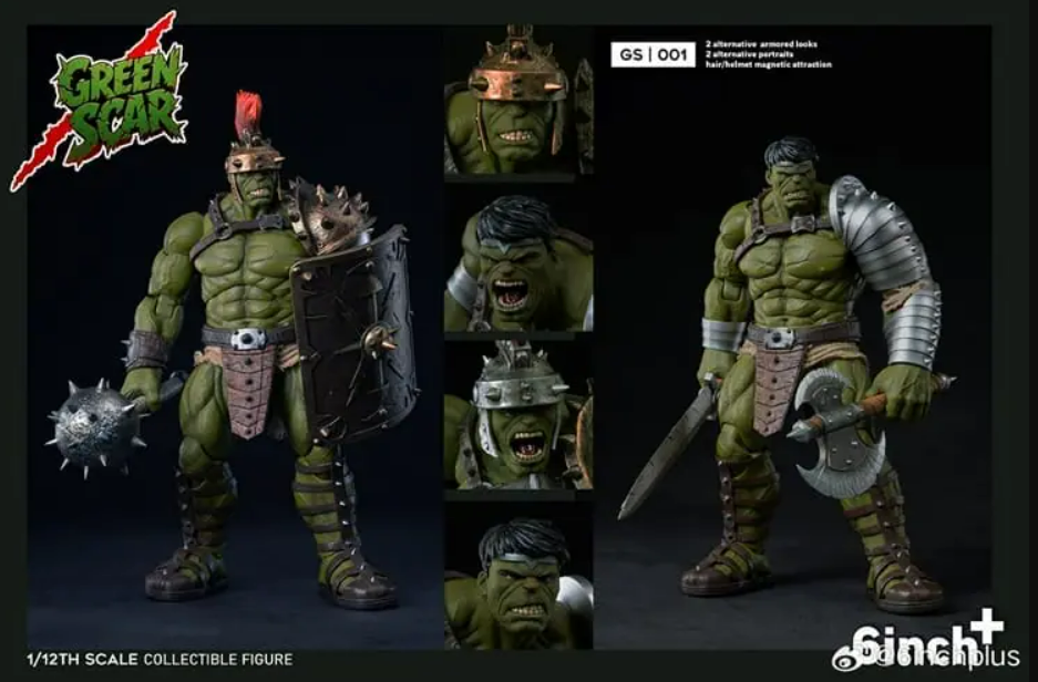 [PREORDER] 6INCHPLUS 1/12 GS001 GLADIATOR HULK