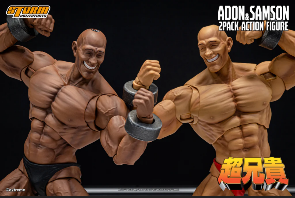 [PREORDER] STORM COLLECTIBLES - ADON & SAMSON CHOU-ANIKI 2-PACK ACTION FIGURE #EXBR01