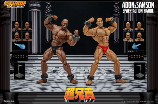 [PREORDER] STORM COLLECTIBLES - ADON & SAMSON CHOU-ANIKI 2-PACK ACTION FIGURE #EXBR01