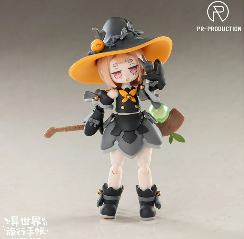 [PREORDER] ISEKAI RYOKO NO TECHO SERIES 02 ROOKIE WITCH MARS STOKER PLASTIC MODEL KIT  + PRISK01EA07 OPTION PART (TYPE A) (SET OF 2)