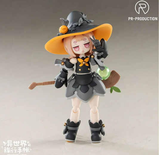[PREORDER] ISEKAI RYOKO NO TECHO SERIES 02 ROOKIE WITCH MARS STOKER PLASTIC MODEL KIT  + PRISK01EA07 OPTION PART (TYPE A) (SET OF 2)
