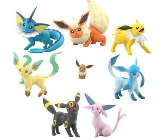 [PREORDER] POKÉMON SCALE WORLD PALDEA REGION EEVEE EVOLVE SET W/O GUM (RE-OFFER)