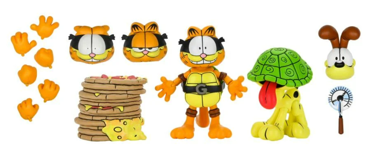 [PREORDER] TMNT (Archie Comics) x Garfield 7in Ultimate Garfello & Odie