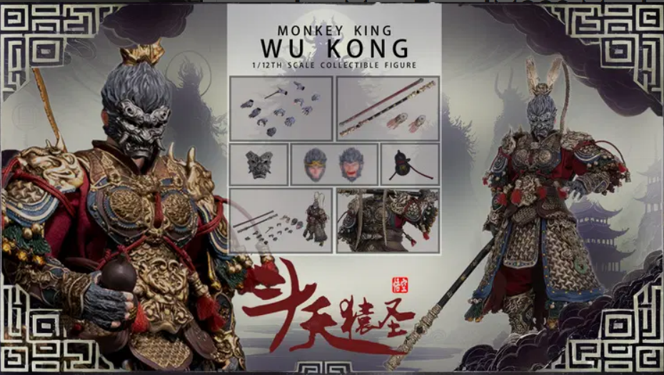 [ONHAND] 1/12 Monkey King Wu Kong JM009