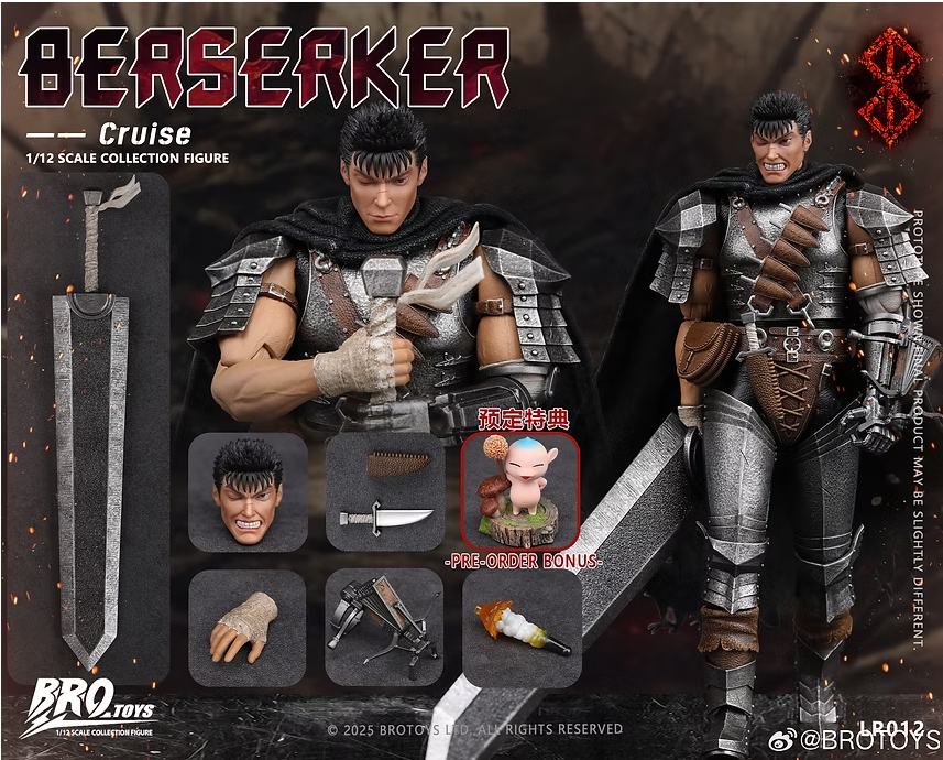 [PREORDER]  BROTOYS LR012 1/12 Berserker - Cruise