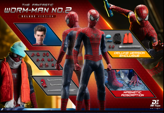 [PREORDER] DB Toys X 6in Studio DB-6S 02B 1/12 The Fantastic Worm-Man no.2 Spider- Man Deluxe Version