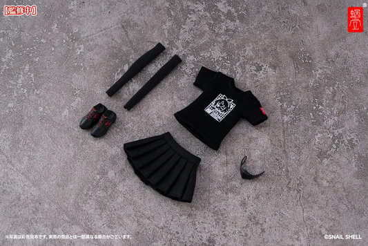 [PREORDER] Snail Shell 1/12 Mecha Musume Employee Dress Code Set Black Edition