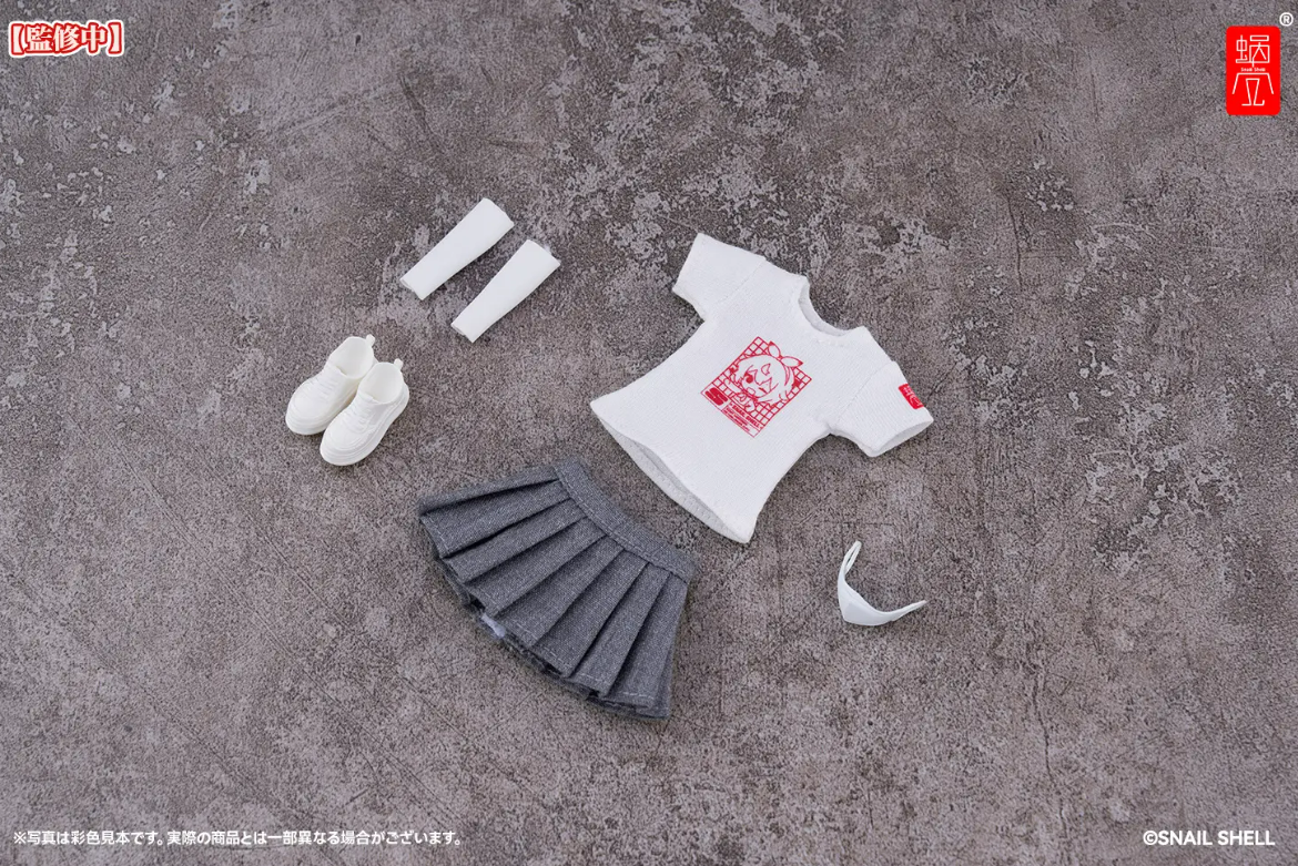 [PREORDER] Snail Shell 1/12 Mecha Musume Employee Dress Code Set White Edition