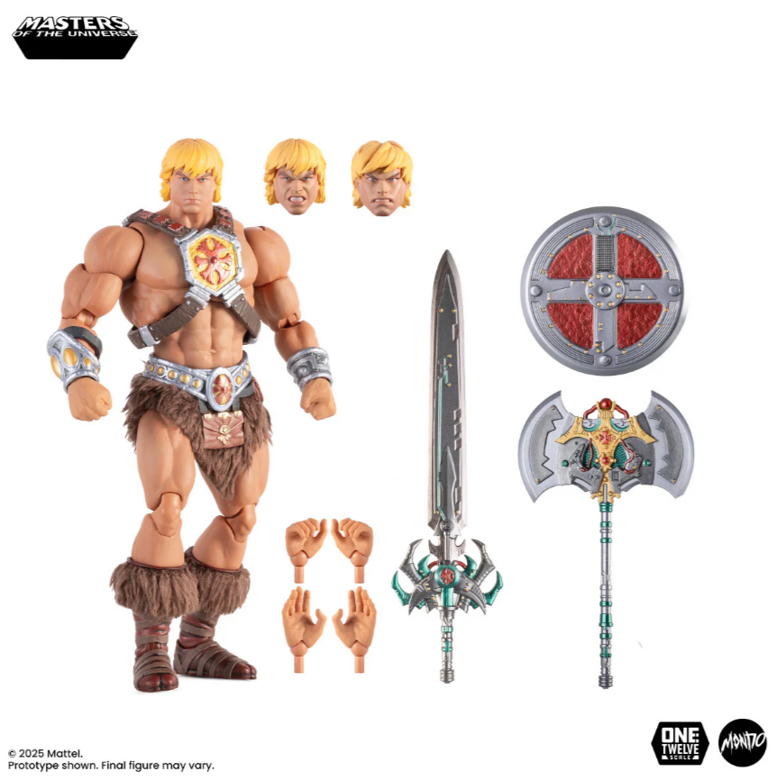 [PREORDER] MOTU200X HE-MAN 1/12 SCALE FIGURE