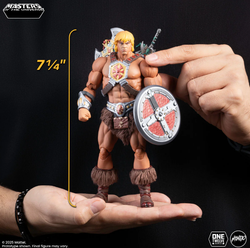 [PREORDER] MOTU200X HE-MAN 1/12 SCALE FIGURE