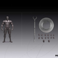 [PREORDER] Queen Studios MORFIG B.B-01Y 1/12 Male Body Gray