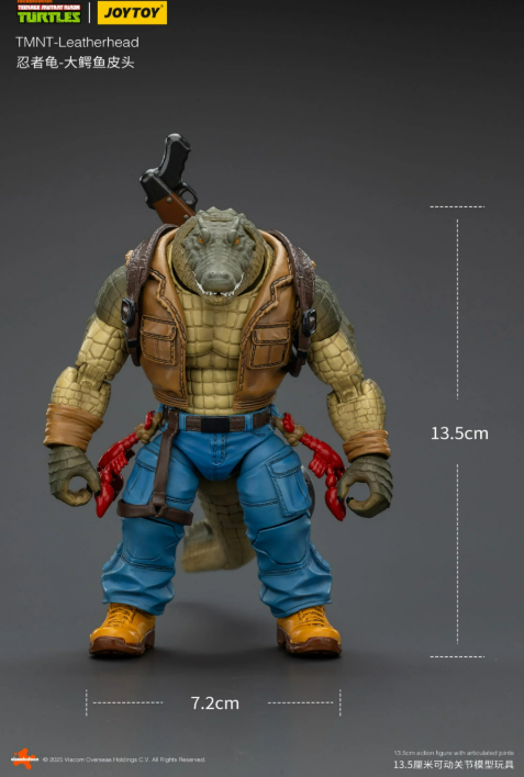 [PREORDER] JoyToy JT02526 1/18 TMNT Leatherhead