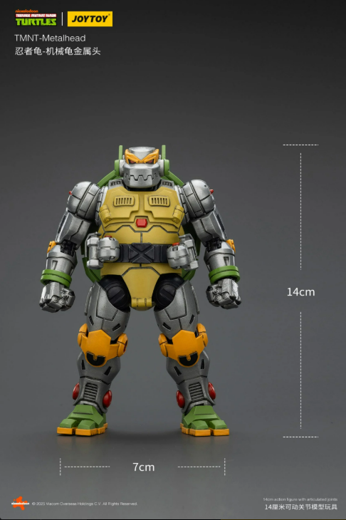 [PREORDER] JoyToy JT02533 1/18 TMNT Metalhead