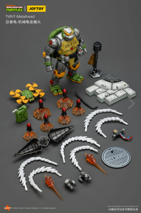 [PREORDER] JoyToy JT02533 1/18 TMNT Metalhead