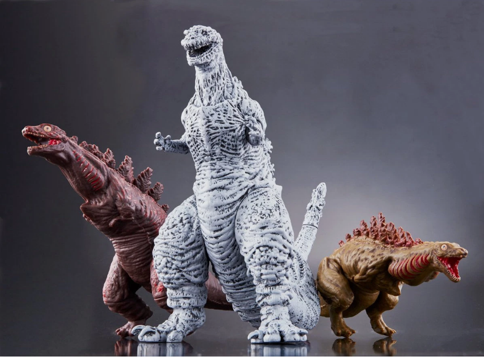 [PREORDER] MOVIE MONSTER SERIES GODZILLA 2016 MORPHOLOGICAL CHANGE SET