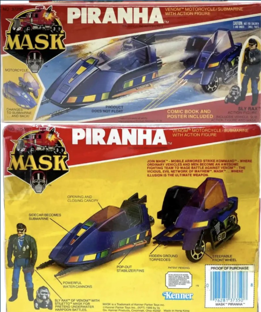[PREORDER 111828] Piranha M.A.S.K. SSC (Stealth Submarine Cycle)