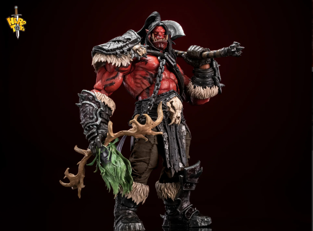 [PREORDER 120425] Hero Toys 1/10 Scale Tribal Battle Song War Chief - Grommash Hellscream
