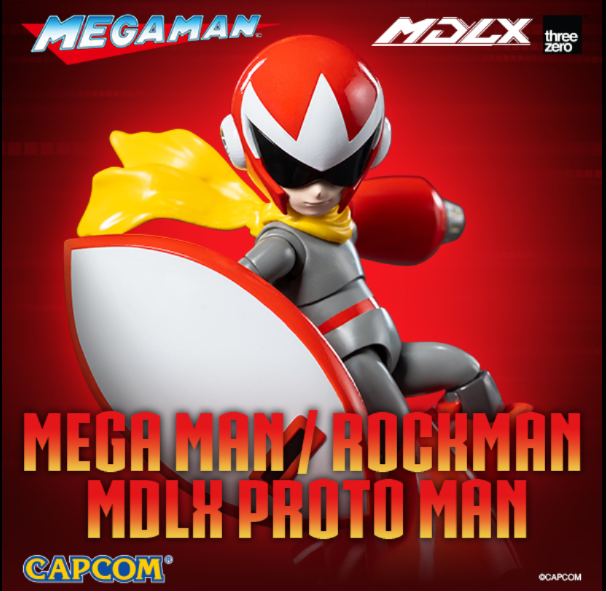 [PREORDER 010726] Threezero 3Z0989 Rockman Mega Man MDLX Proto Man