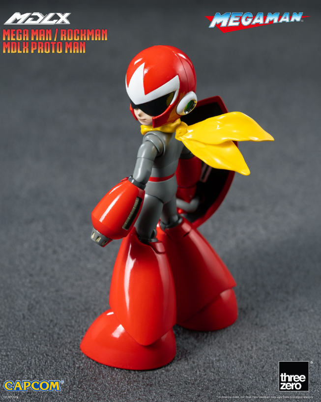 [PREORDER 010726] Threezero 3Z0989 Rockman Mega Man MDLX Proto Man