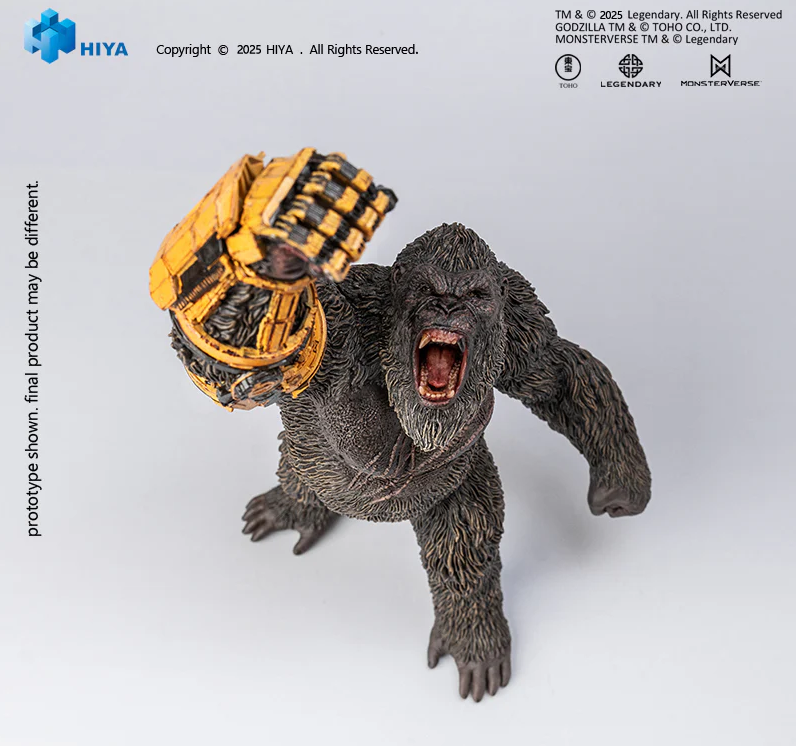 [PREORDER 121125] HIYA Toys 22cm Godzilla x Kong The New Empire - Kong (B.E.A.S.T. Glove Version) SSG0424