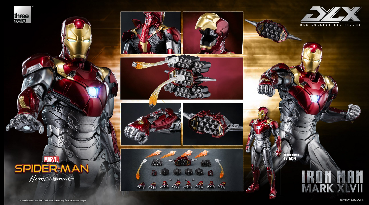 [PREORDER 010626] Spider-Man: Homecoming DLX Iron Man Mark 47