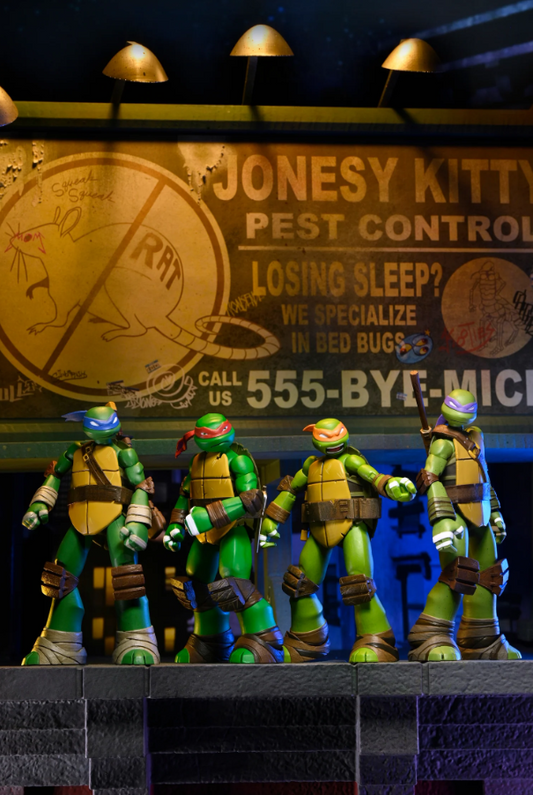 [PREORDER 112525] NECA TMNT (2012 Cartoon) 7in Ultimate SET OF 4 Leonardo Donatello Michelangelo Raphael