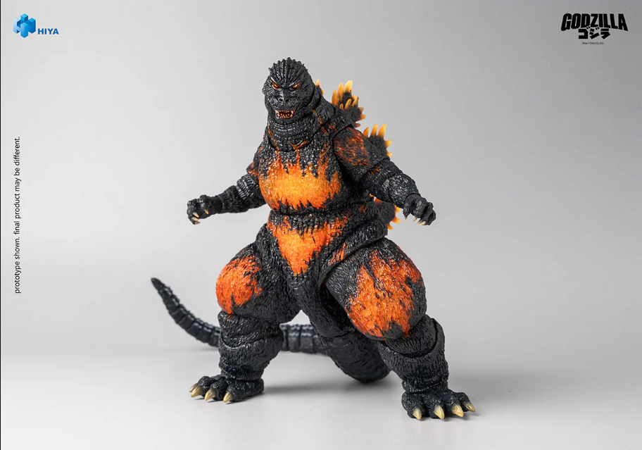 [PREORDER 121625] HIYA 18cm Godzilla vs. Destoroyah Burning Godzilla Action Figure EBG0316