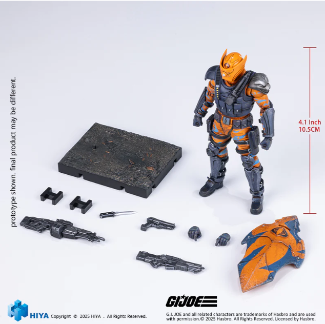 [PREORDER 122125] HIYA 1/18 G.I. Joe Alley Viper Action Figure EMG0186