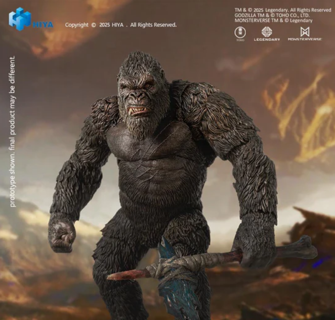 [PREORDER 012526] HIYA Toys 16cm Godzilla vs. Kong Kong 2.0 Action Figure EBG0241