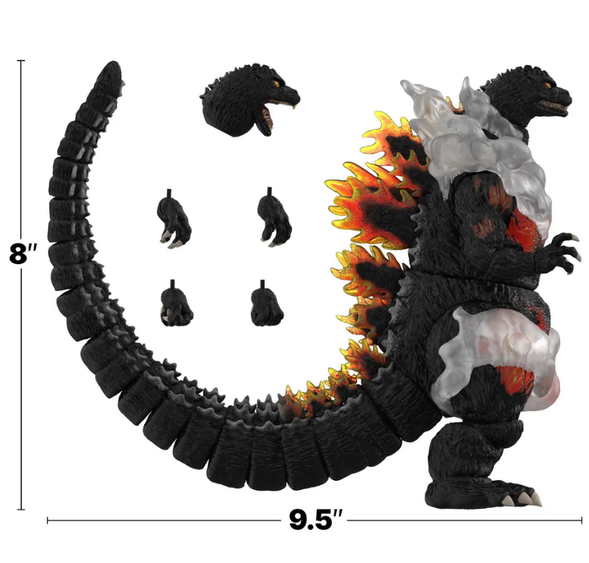 [PREORDER until slots avail] Super 7 HeiSei Burning Godzilla