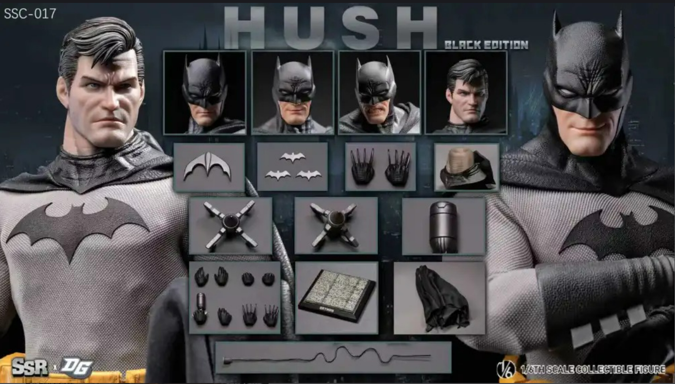 [PREORDER 041926] SSR X DGtoys SSC-017 1/6 HUSH 2.0