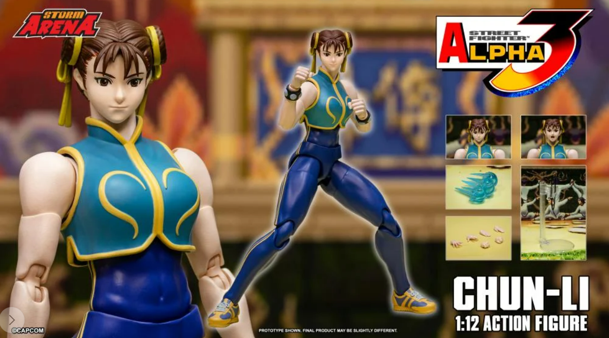 [PREORDER 030526] Storm Collectibles 1/12 Street Fighter ZERO3 CHUN-LI SFSA06