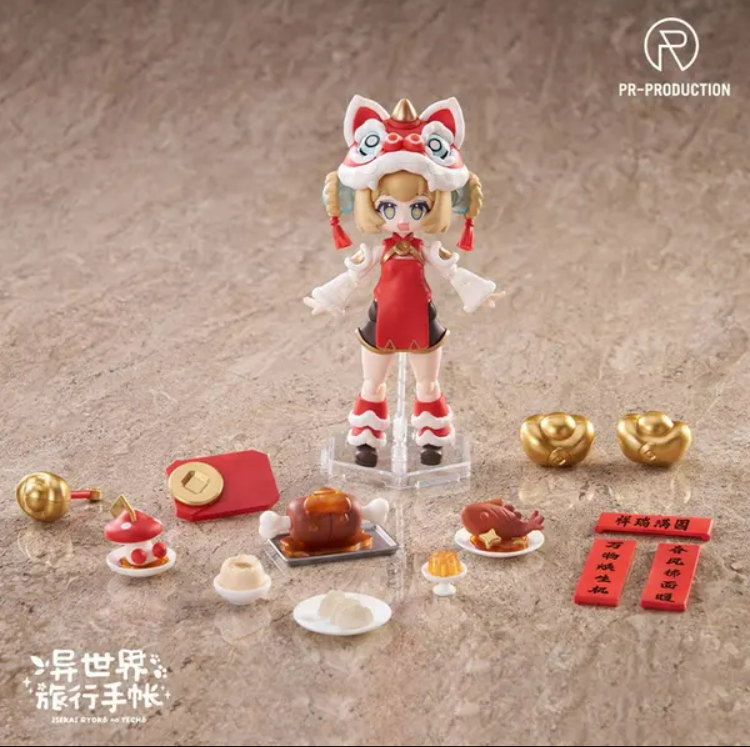 [PREORDER 022626] Isekai Ryoko no Techo SP01 New Warrior Lennie Brown New Year Ver. + Isekai Ryoko no Techo Expansion Pack SPE01 [SET]