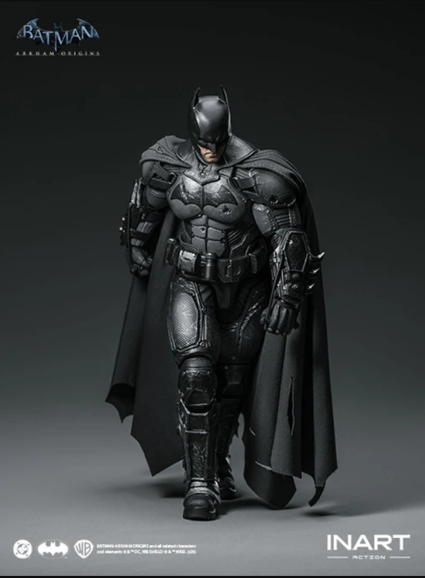 [PREORDER 042626] INART Action – Batman: Arkham Origins – Batman (Battle Damaged Version) Action Figure